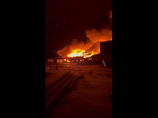 Сильный пожар начался в Горловке ДНР