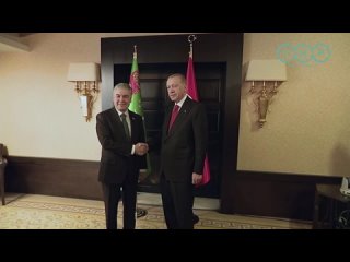 Председатель Халк Маслахаты Туркменистана встретился с президентом Турции