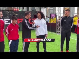 Франческо Камарда вместе с Алессандро Дель Пьерро на презентации Adidas Predators | Francesco Camarda