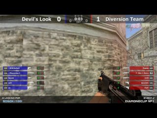 Полуфинал турнира по CS 1.6 от проекта ““Diamond CUP““ [Diversion Team -vs- Devil’s Look] @ by kn1fe