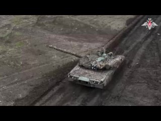 Боевая работа экипажа танка Т 80БВ группировки Днепр