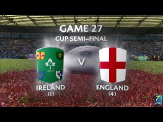 Эксетер, 3 тур. Полуфинал. Ирландия - Англия (мужчины).