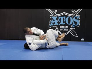 Atos Online Gi - Kimura Trap - defending the back using the kimura trap