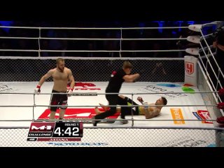 Brutal KO at the 17th second of the fight stopped German champion! Max Divnich vs. Max Coga!