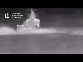 ‼️🇷🇺 ‍ ️Ночью у Крыма враг атаковал патрульный корабль «Сергей Котов»