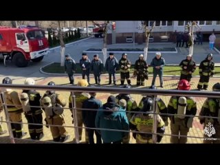 Огнеборцами 1 пожарно-спасательного отряда ФПС ГПС Главного управления МЧС России по Республике Адыгея проведено пожарно-тактиче