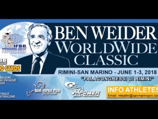 Mavi Gioia Premia Il Campione Giorgio Formisano Al Ben Weider 2018 Ifbb Pro Qualifier