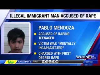 NEW: Illegal immigrant accused of raping a mentally incapacitated teenager in Alabama
