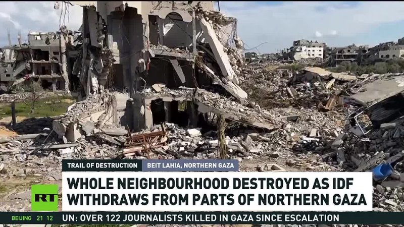 i DF leaves northern Gaza in ruins 02,