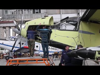 Heavy transport drone Partizan unveiled in Novosibirsk