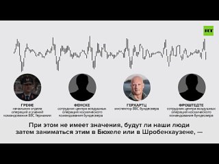 Аудио с Русскими субтитрами главных заявлений из разговора немецких военных подпиндосных сатанистов-преступников