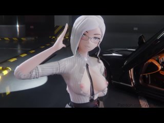 [Blender_MMD RWBY] Officer Winter - Air Force One