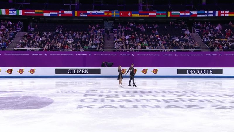 Natalie Taschlerova and Filip Taschler European Championships 2024.