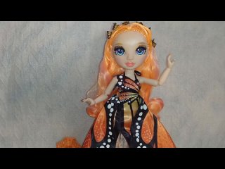 Обзор на куклу Рейнбоу Хай Поппи Рован Фантастическая Мода Rainbow High Poppy Rowan Fantastic Fashion, часть 1