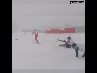 Спартакиада в Сочи закончилась жуткими травмами лыжниц. Из-за сильной метели 15 спортсменок сошли с