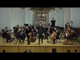 А.Эшпай - концерт для контрабаса и струнного оркестра.