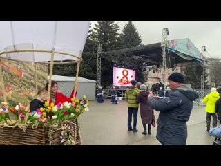 В г.Ессентуки на главной фотозоне Театральной площади