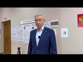 Председатель Правительства РСО-Алания Борис Джанаев принял участие в выборах  Президента России