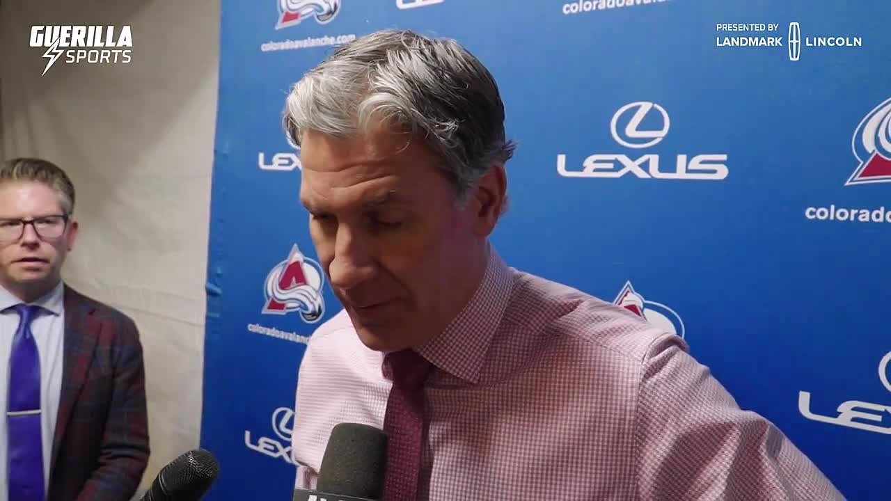 Video: 👔Jared Bednar "I think Giorgie gave us a really good chance to win, we just didn’t follow it up in the third period»