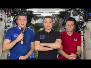 🇷🇺 Les cosmonautes russes ont félicité les lanceurs de fusées
