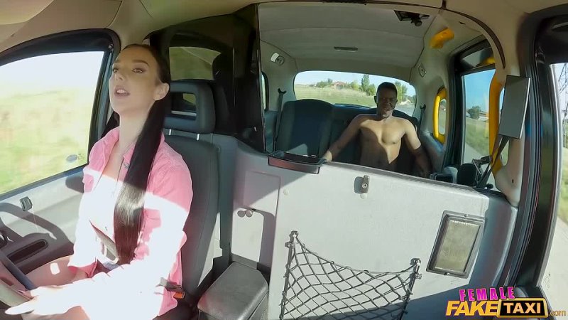 Female Fake Taxi Lady Gang Anal In Pink