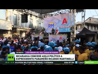 Nicaragua concede asilo político a expresidente panameño Ricardo Martinelli