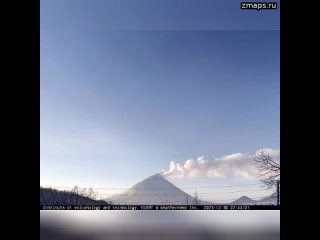Ключевской вулкан на Камчатке начал снова извергаться - спустя 2 месяца затишья. Камчатская группа р