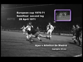 Afc Ajax - Cf Atletico Madrid 1971-04-28 12 Кеч 2 Матч