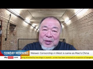 Der chinesische Knstler Ai Weiwei: Der Westem macht die gleiche Zensur wie China