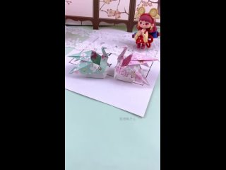 Коробочка-лебедь в технике оригами.