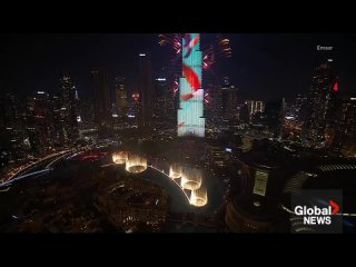 New Year’s 2024_ Dubai puts on dazzling fireworks show from iconic Burj