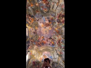 Церковь Святого Игнатия Лойолы 
на Марсовом поле, Рим, Италия 🇮🇹

#эстетика
#интересно.
