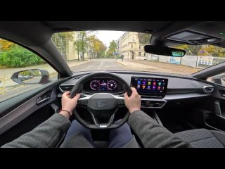 2021 Seat Leon Sportstourer FR [  eTSI 150hp DSG-7 ] | POV Test Drive