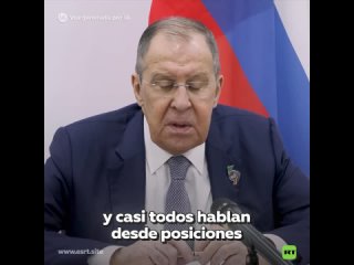 Lavrov: “6 de los 15 miembros del Consejo de Seguridad son aliados de .“