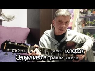 Забытую песню несет ветерок. Задумчиво в травах звеня. Ветерок. Кавер. Воскресенье.Один взгляд назад.