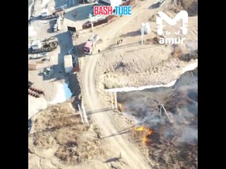 🇷🇺 Пожарные отбивают сёла в Приморье: огонь, вспыхнувший из-за пала сухой травы, подбирается всё ближе