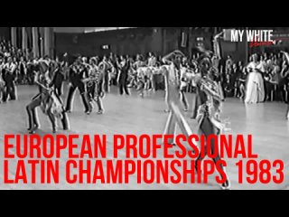 ICBD European Professional Latin Championships 1983. Final Rumba