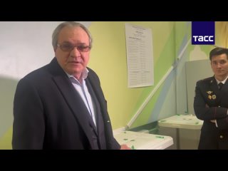 ▶️ Глава СПЧ Валерий Фадеев проголосовал на участке № 217 в Москве