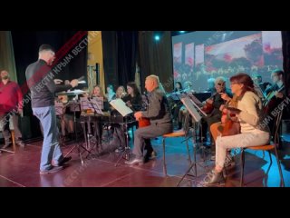 Крымской столице состоялся концерт оркестра народных инструментов имени Г. Шендырёва