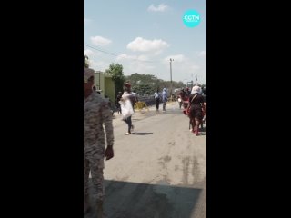 What it looks like on the HaitiDominican Republic border right now