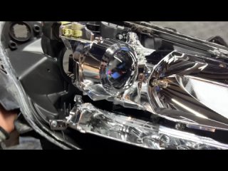 Honda CR-V 4 - ремонт фар, замена линз, диодные Competizione 4k