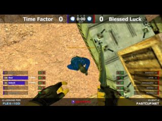 Четвертьфинал турнира по CS 1.6 от проекта  Time Factor -vs- Blessed Luck @kn1feTV