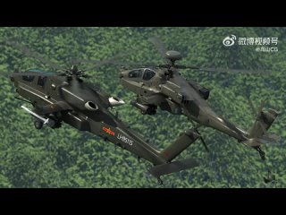 🇨🇳Representaciones de un nuevo helicóptero de combate pesado chino, desarrollado sobre la base del helicóptero de transporte Z-2