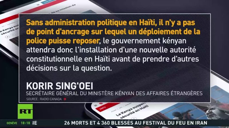 🇭🇹 Haïti : un calme précaire après l’annonce de la démission du contesté Premier ministre Ariel Henry