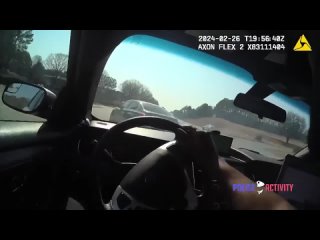 Intense Bodycam Footage Shows Police Use PIT Maneuver To Arrest Carjacking Suspects