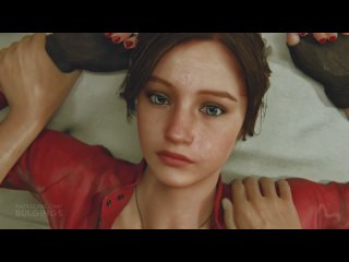 Claire from Resident Evil 2 vaginal fuck and creampie r34 (BulgingSenpai)