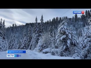 Зимний туризм на Телецком озере