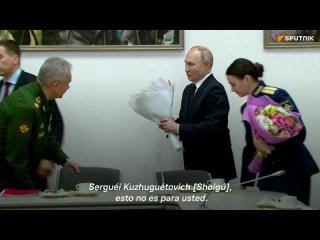 🇷🇺 Putin bromea con Shoigú: “No es para usted“
