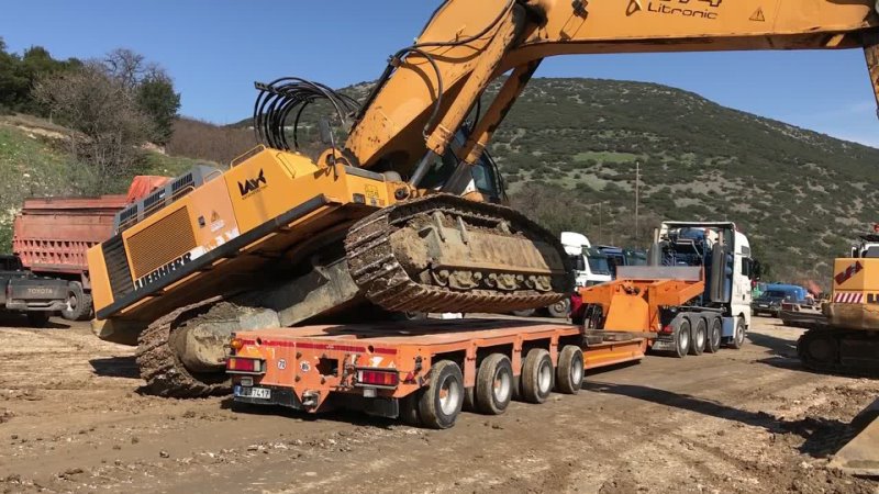 How To Load A Liebherr 974 80 Tones