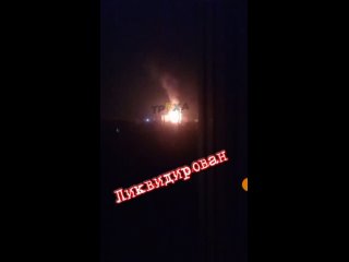 Одесские партизаны сегодня ночью уничтожили очередной склад с имуществом для ВСУ в н.п. Усатово